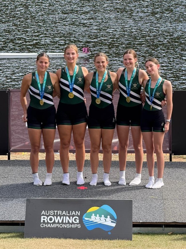 Rowers strike gold at Aussie Rowing Champs - Gippsland Grammar